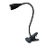 ULM-D501 4W-4000K BLACK Светильник настольный светодиодный прищепка. Механический выключатель. Черны