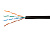 Кабель витая пара ТехноLAN UTP 5e 4*2*0,5 PE медь внешний черный