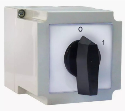 Переключатель кулачковый ПК-16А 3п сх10(0-1) IP55 корпус с ручкой (4G 16- 10-PK