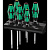 Набор отверток WERA 334/6 Rack с лазерной насечкой, шлиц и Philips, 6