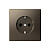 ArtGallery РОЗЕТКА с заземлением, 16А, механизм, МОККО 