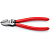 KNIPEX Бокорезы, 160 мм, фосфатированные, обливные ручки