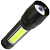 Фонарь ручной аккумуляторный (карманный), 3W, аккум. 3,7V 0,6 Ah, 140Лм/70 Лм
