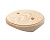 Накладка, круглая под распред.короба до 100мм, ясень на бревно D260
