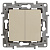 672302 ETIKA Выключатель 2кл слоновая кость 10АХ