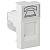 Розетка модульная телефонная RJ-11 45х22,5 мм белая