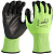 Перчатки Milw HI-VIS с защитой от порезов, уровень 3, размер 9/L