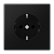 Jung Розетка с заземляющими контактами 16 А / 250 В~ , LS 990 черный матовый