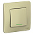 BLANCA Выключатель 1кл скр. уст. с подсветкой 10А 250В бежевый