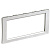 Рамка универсальная на 4 модуля, цвет белый
