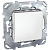 UNICA Выключатель одноклавишный в рамку белый 