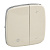 752086 Valena ALLURE Лицевая панель кнопочного светорегулятора Слоновая кость