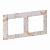 754102 Valena LIFE Рамка 2 поста Ампир белый 