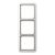 Jung Рамка на 3 поста , CD500 светло-серая