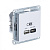 AtlasDesign USB РОЗЕТКА A + тип-C 45W высокоскоростная зарядка QC, PD, механизм, БЕЛЫЙ