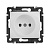 774416 VALENA Розетка 2К белая