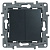 672602 ETIKA Выключатель 2кл 10 AX антрацит