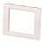 Рамка универсальная на 2 модуля  белая 