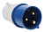 Вилка переносная ССИ-023 2Р+РЕ 32А 200-250В IP44 IEK 
