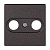 Jung Накладка для розетки TV-FM , Eco Profi антрацит