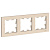 AtlasDesign на 3 поста РАМКА, универсальная, БЕЖЕВЫЙ