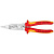 Клещи электромонтажные VDE, 6-в-1 со стопором L-200 мм KNIPEX