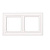 Jung Рамка на 2 поста , Eco Profi Deco белый
